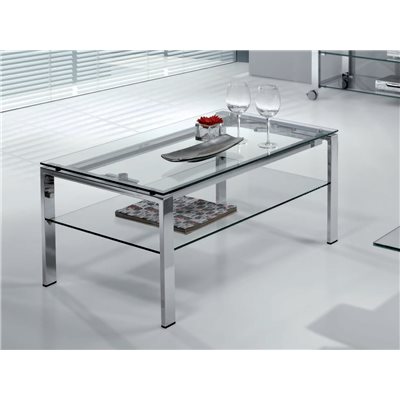 Glass coffee table Elevable (Lift table) Aremi