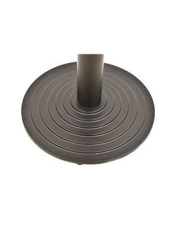 Set de Base de mesa EBRO, negra, 43 cms de diámetro, altura 72 cms