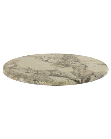 Set de 2 Tableros de mesa Werzalit SM, MARBLE ALMERIA 209, 60 cm de diámetro*