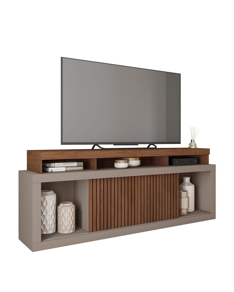 Mueble TV AEGON, fendi y havana, 180 cms.