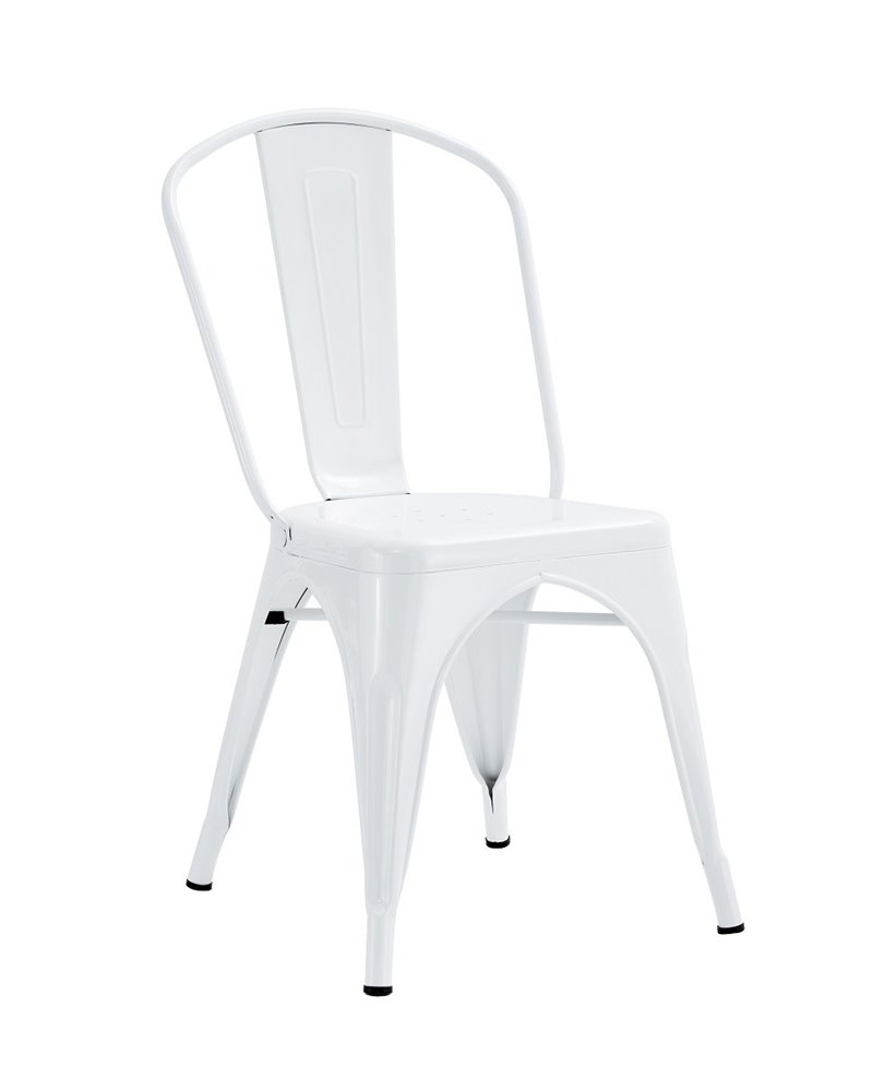 Silla TOL EK LIMITED, acero, blanca