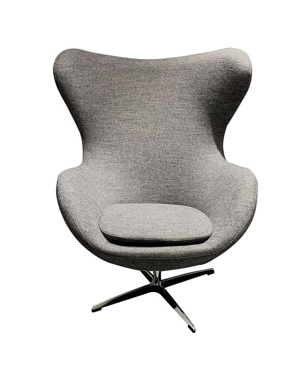 Sillón EG, tapizado cachemira gris 51